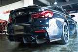 2014-2020 BMW M3 F80 & M4 F82 SM Style Carbon Fiber Rear Diffuser
