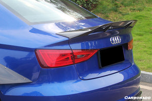 2013-2020 Audi S3/ A3 /RS3 Sedan RT Style Carbon Fiber Trunk Spoiler