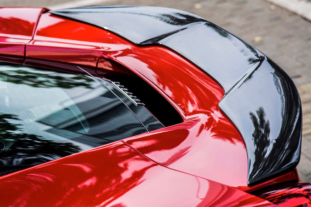 2015-2020 Ferrari 488 GTB VRS Style Carbon Fiber Trunk Spoiler