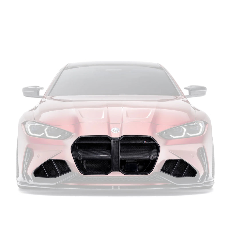 BMW G8X M3/M4 FRONT BUMPER CARBON FIBER GRILLE & DUCT VENTS