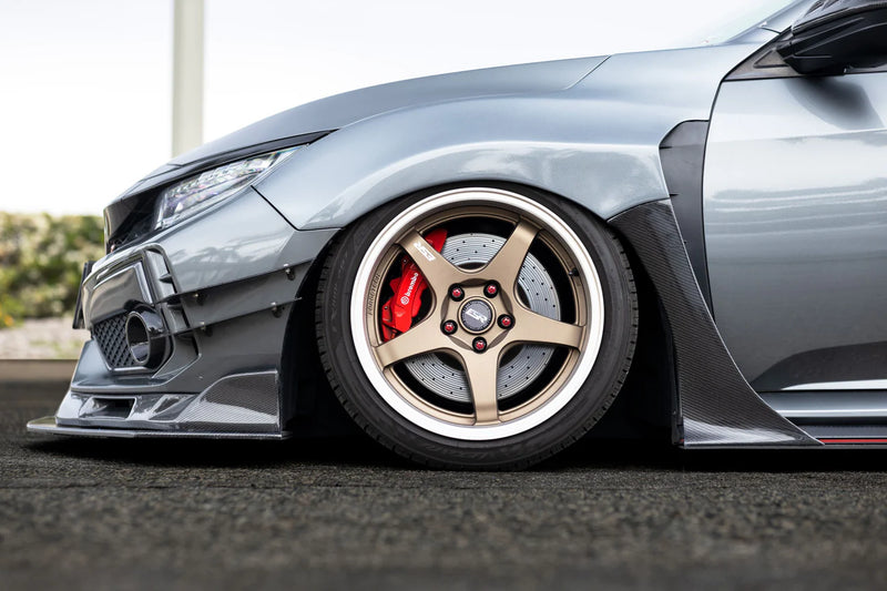 Sayber Design Honda Honda Civic Type R FK8 Front Wide Fenders +25mm