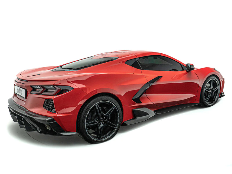 CORVETTE C8 PREPREG CARBON FIBER REAR DIFFUSER