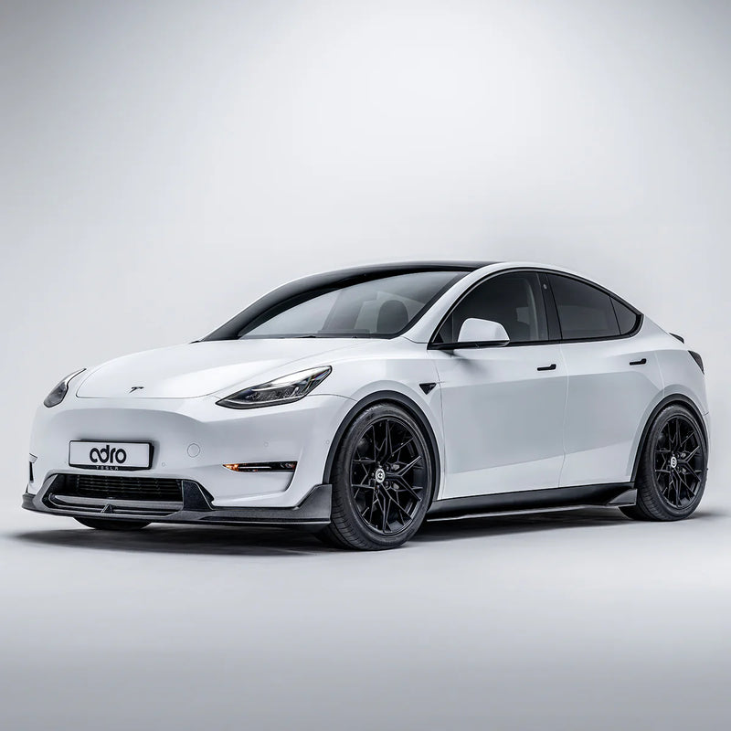 ADRO Tesla Model Y V2 Carbon Fiber Front Lip