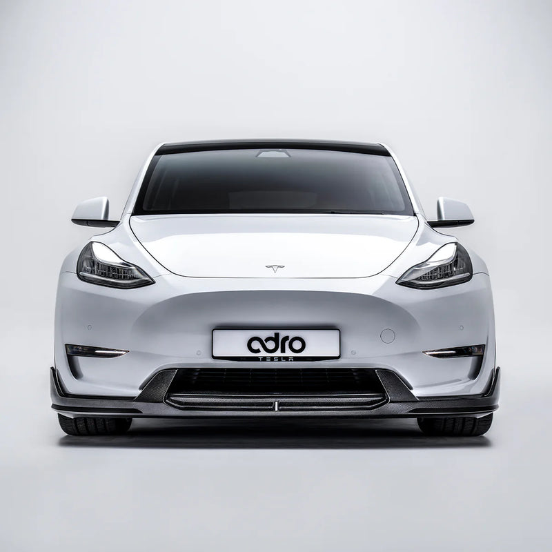 ADRO Tesla Model Y V2 Carbon Fiber Front Lip