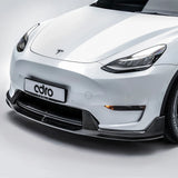 ADRO Tesla Model Y V2 Carbon Fiber Front Lip