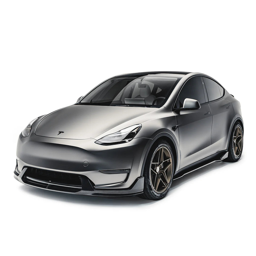 ADRO Tesla Model Y V2 Carbon Fiber Front Lip