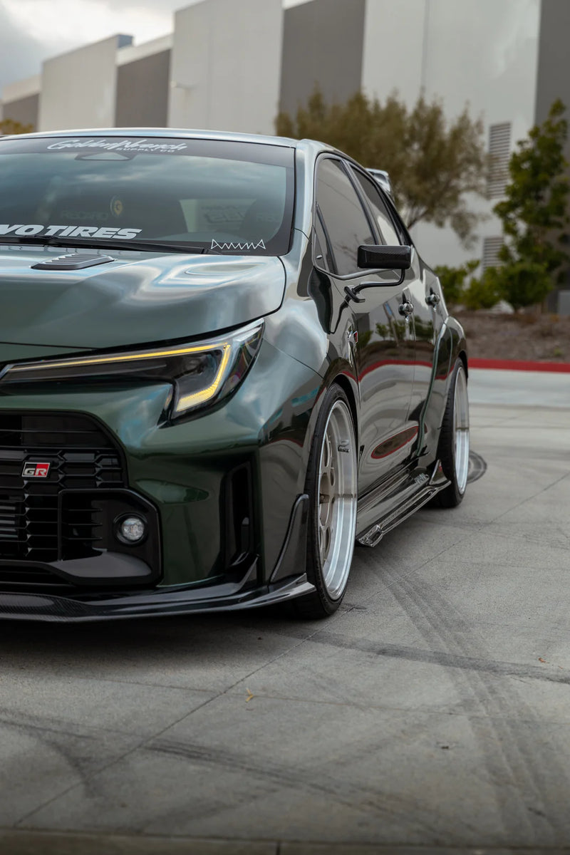 Sayber Design Toyota GR Corolla Carbon Side Skirts (GZEA14)