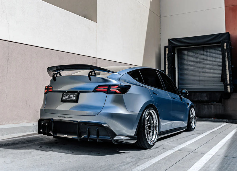 TESLA MODEL Y AT-S CARBON FIBER SWAN NECK WING