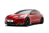 TESLA MODEL 3 PREMIUM PREPREG CARBON FIBER SIDE SKIRTS