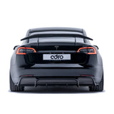 TESLA MODEL 3 CARBON FIBER REAR DIFFUSER V2