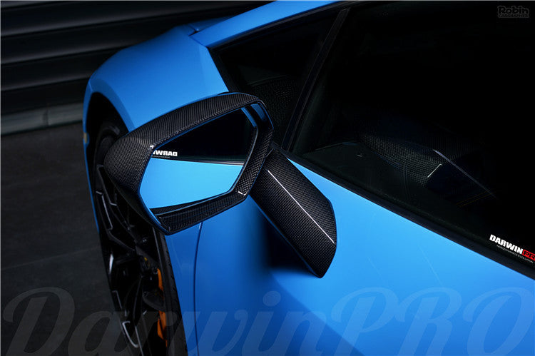 2015-2023 Lamborghini Huracan LP610/LP580/EVO/STO/PERFORMANTE Autoclave Carbon Fiber Mirror Housing Repalcement