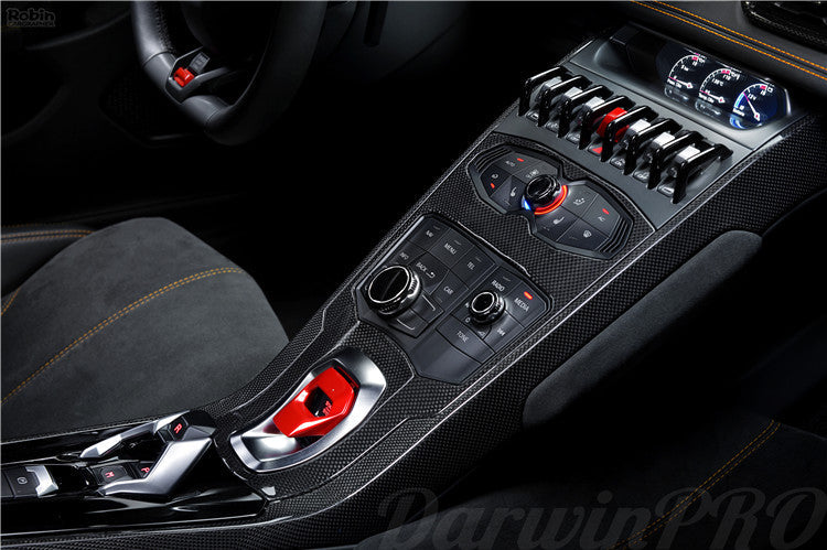 2015-2019 Lamborghini Huracan LP610/LP580 Autoclave Carbon Fiber Center Console Tunnel