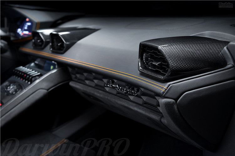 2015-2022 Lamborghini Huracan LP610/LP580 Autoclave Carbon Fiber AC Panel Trim