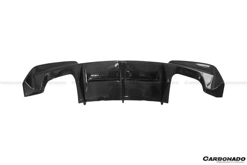 2008-2013 BMW 1M RZ Style Carbon FIber Rear Lip/Diffuser