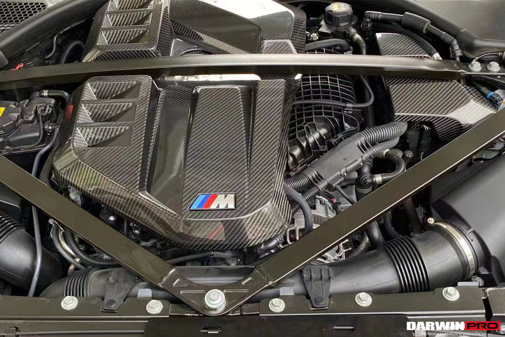 2021-UP BMW M3 G80 M4 G82/G83 DRY Carbon Fiber Engine Cover