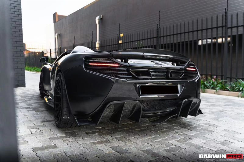 2014-2017 McLaren 650s Carbon Fiber Rear Bumper