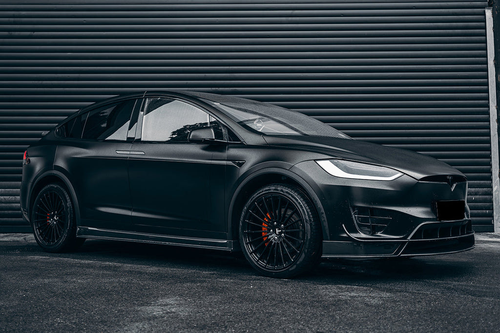 2016-2021 Tesla Model X SUV RZS Style Carbon Fiber Full Kit