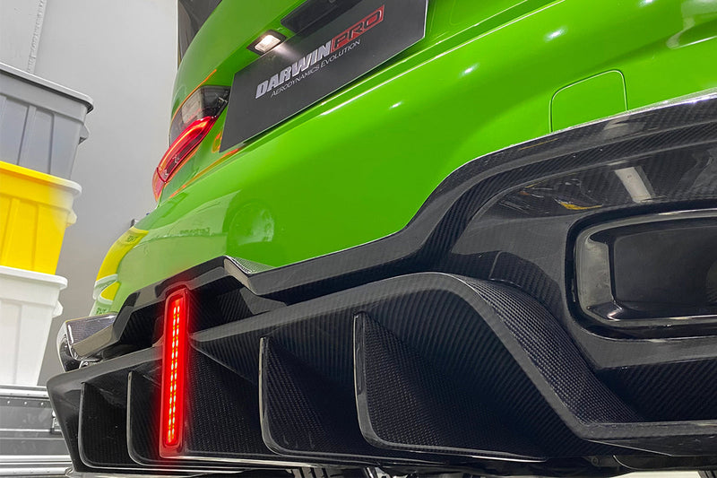 2019-2023 BMW 3 Series G20/G28 BKSS Style Carbon Fiber Rear Diffuser
