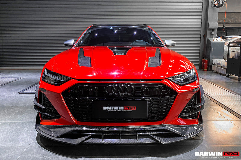 2019-2022 Audi RS6 Avant C8 IMP Style Front Canards