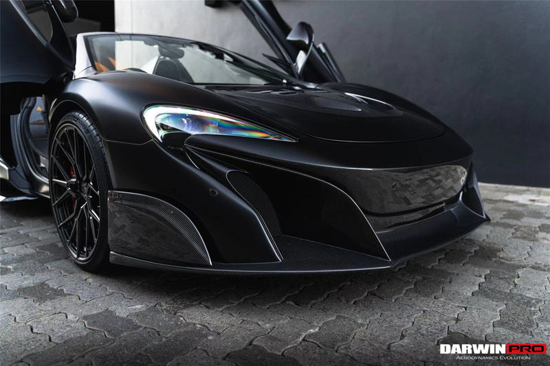 2014-2017 McLaren 650S 675LT Style Partial Carbon Fiber Front Bumper