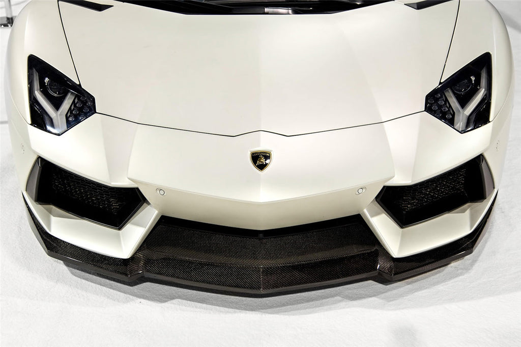 2011-2016 Lamborghini Aventador LP700 Coupe/Roadster DC Style Carbon Fiber Front Lip