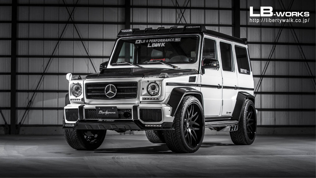 LB-WORKS MERCEDES-BENZ G-Class Premium complete body kit (Dry)