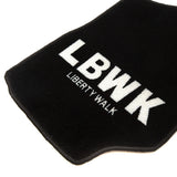 LBWK Floor Mats Logo（Left＆Right＆Trunk） 《jimny＆SIERRA》