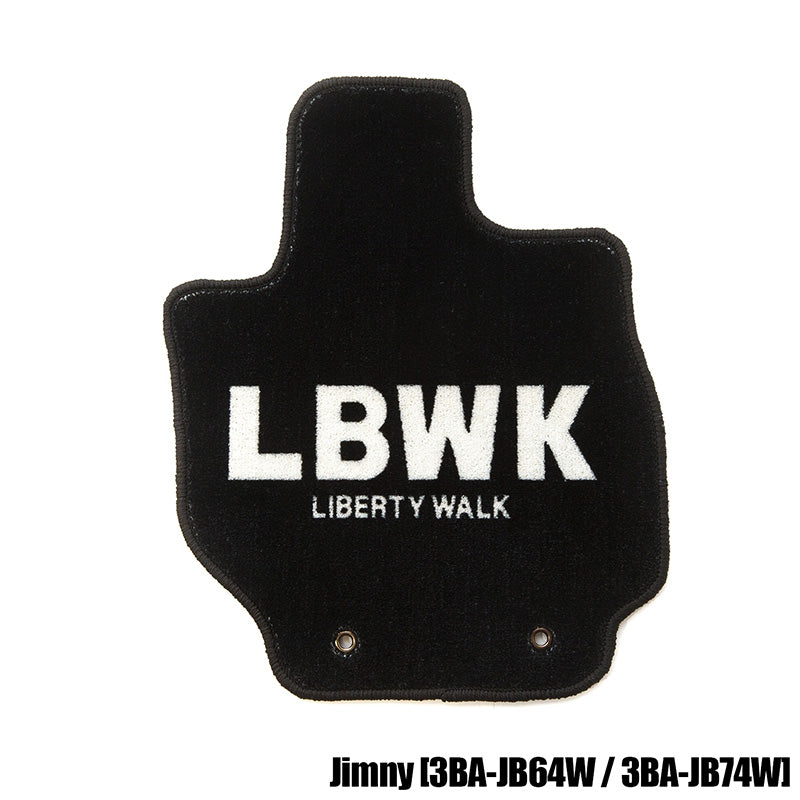 LBWK Floor Mats Logo（Left＆Right＆Trunk） 《jimny＆SIERRA》