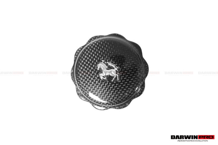 2010-2023 Ferrari (ALL MODELS) Dry Carbon Fiber Oil Cap cover