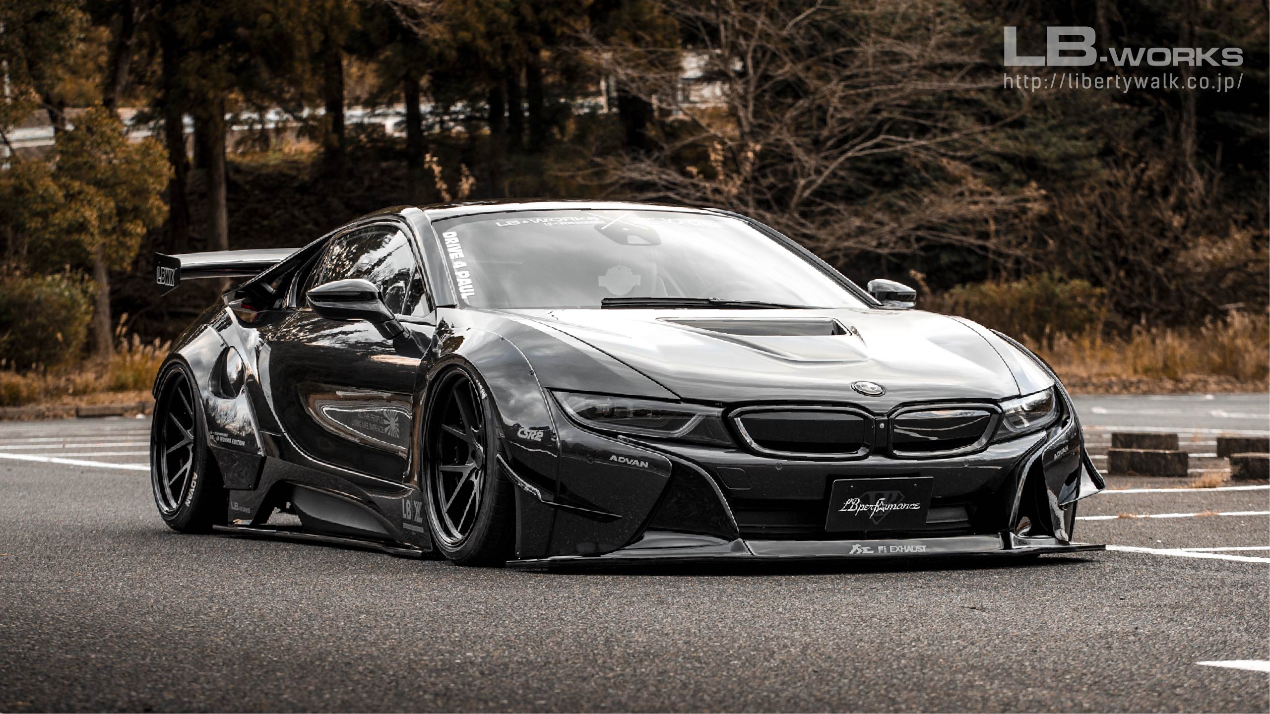 LB-WORKS × Y'z one BMW i8 ver.2 complete body kit (CFRP