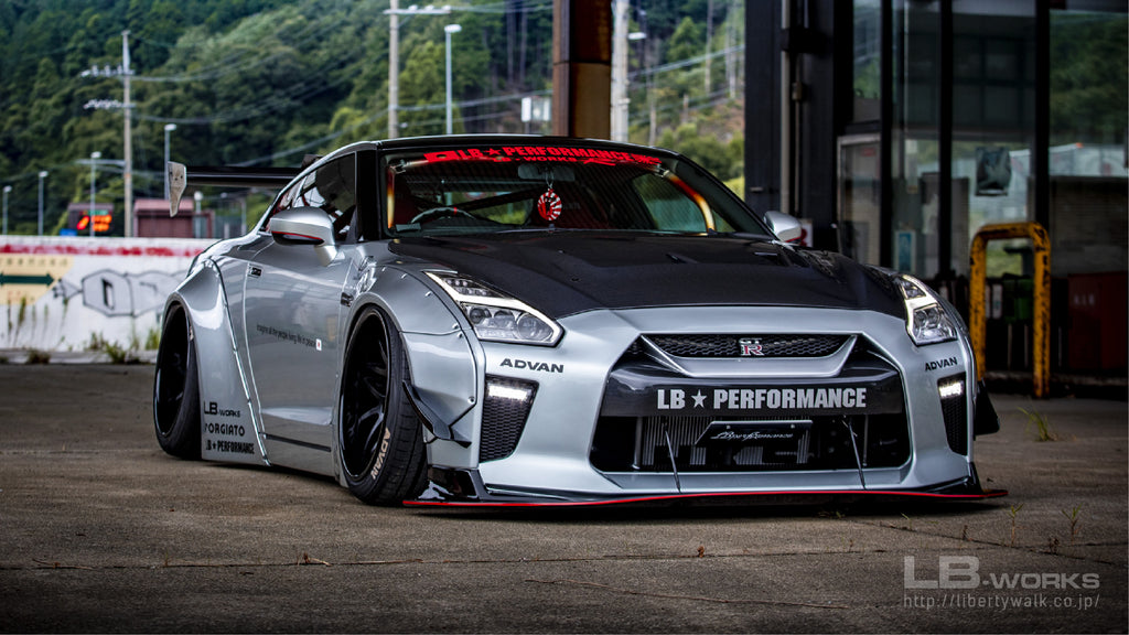 LB-WORKS NISSAN GT-R R35 type1.5 Complete body kit ver.2 【Full bumper ...