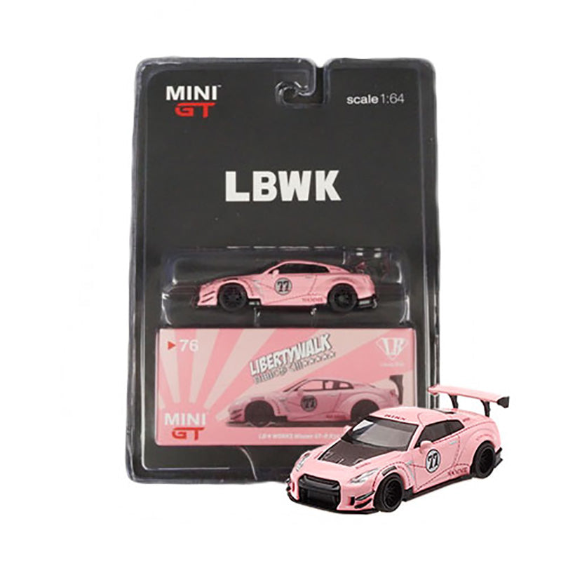 MINI-GT 1/64 LB-WORKS GT-R Type2 Pink