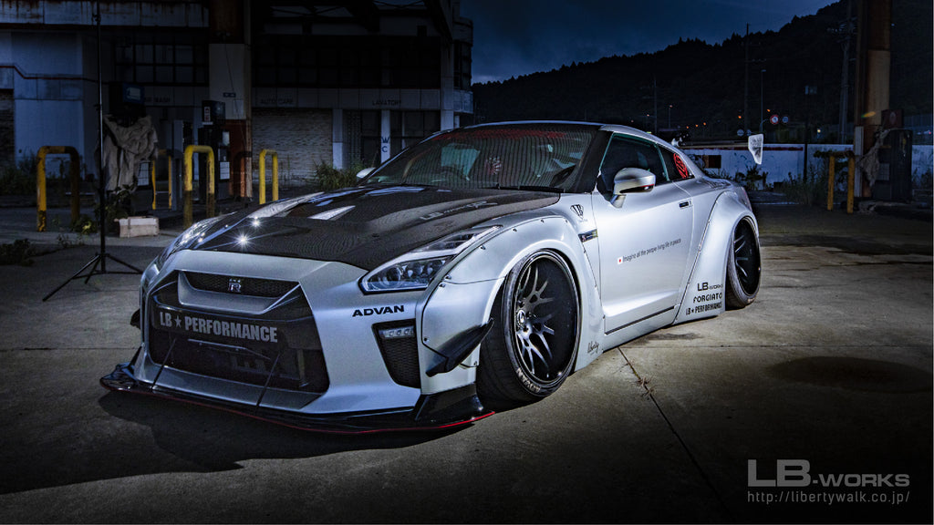 LB-WORKS NISSAN GT-R R35 type1.5 Complete body kit ver.1 【Full bumper ...