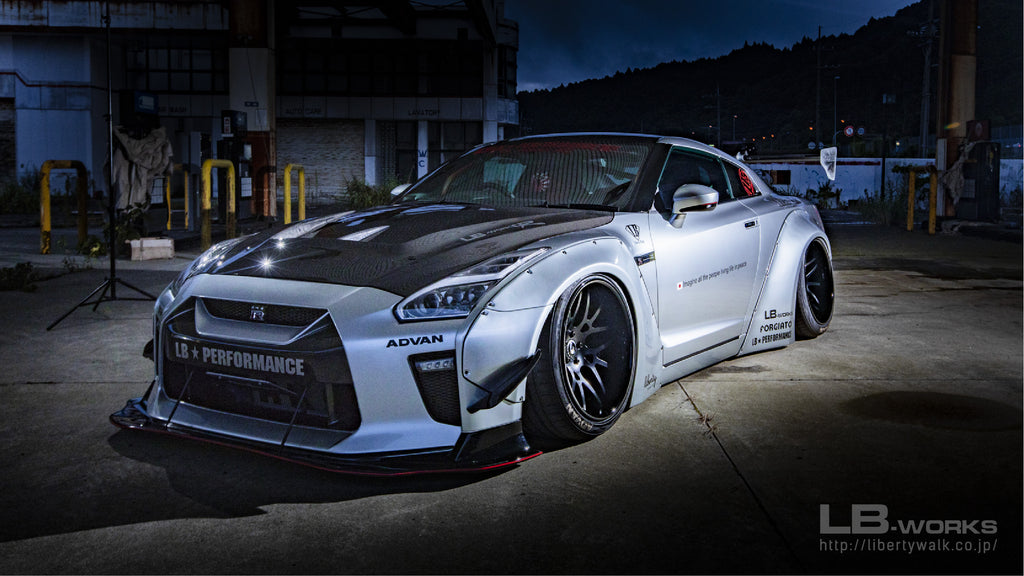 NISSAN GT-R R35 type1.5 Facelift kit for LB-WORKS type.1 (CFRP)