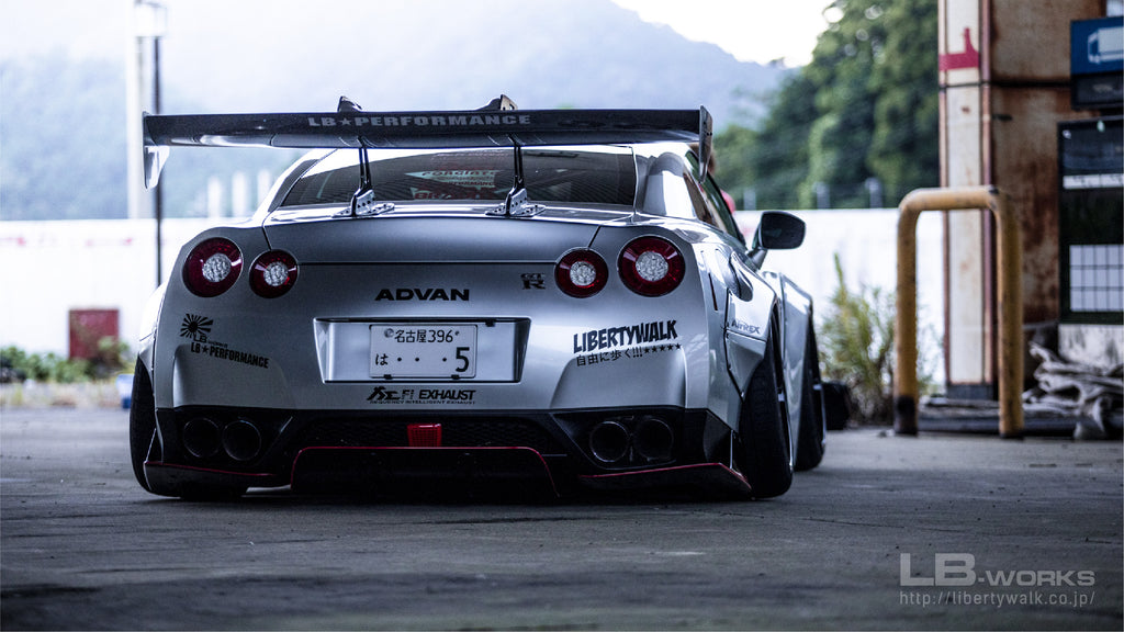 LB-WORKS NISSAN GT-R R35 type1.5 Complete body kit ver.2 【Full bumper ...