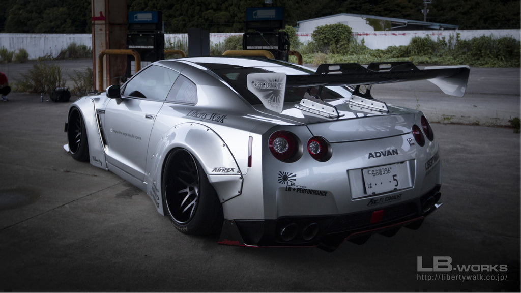 LB-WORKS NISSAN GT-R R35 type1.5 Complete body kit ver.2 【Full bumper ...