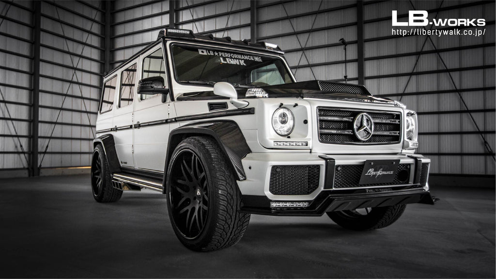 LB-WORKS MERCEDES-BENZ G-Class Light complete body kit (Dry)