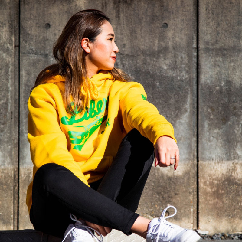 Yellow 2024 skate hoodie