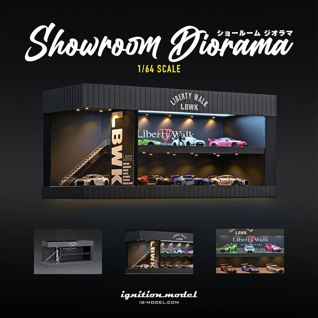 Ignition model 1/64 IG-Model LB Showroom Diorama – LTMOTORWERKS