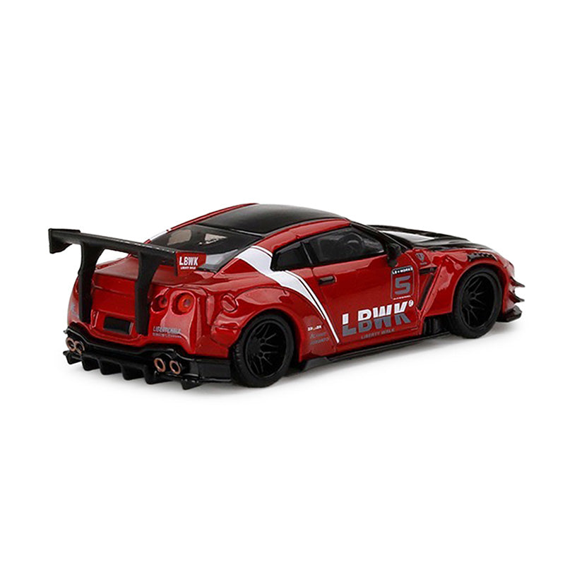 MINI GT #184 LBWK Nissan GT-R R35 Type Baby Blue Macau Exclusive