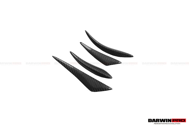 2014-2020 BMW M3/M4 BKSS Style Carbon Fiber Canards
