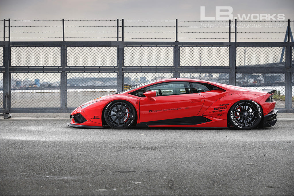 LB-WORKS HURACAN ver.2 Complete Body kit with exchange fender type