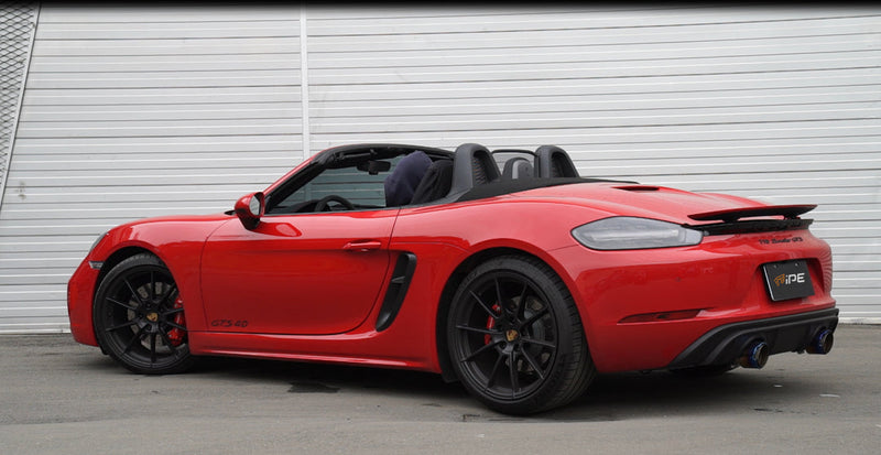 Porsche 718 Cayman GT4 / Spyder iPE Innotech Performance Exhaust