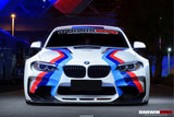 2014-2019 BMW 2 Series F22 VR Style Partial Carbon Fiber Wide Body Full Body Kit