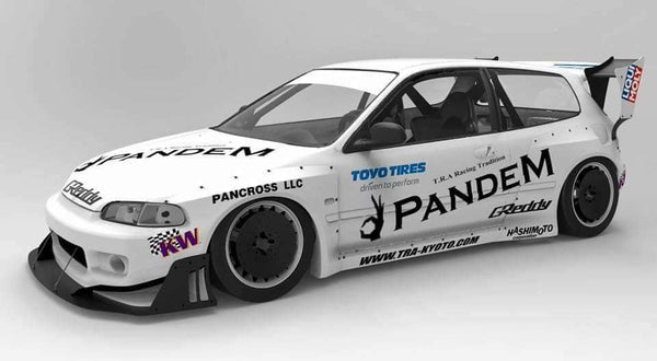 Pandem - Honda Civic EG V1.5 w/ Rear Wing