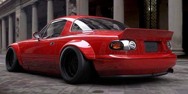 Pandem Mazda Miata NA (1989 - 1997) w/ Ducktail