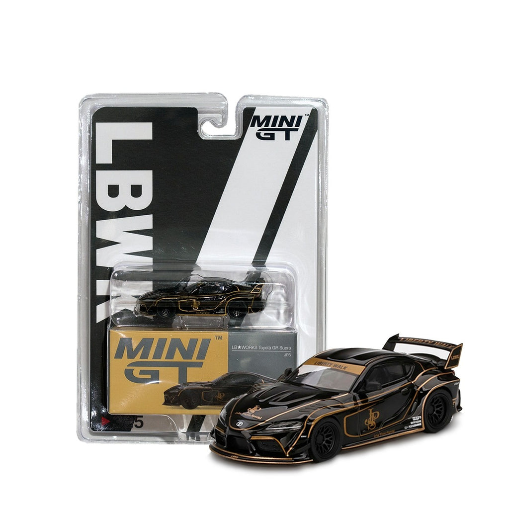 MINI-GT 1/64 LB-WORKS BMW M4 Black W/M Stripe – LTMOTORWERKS