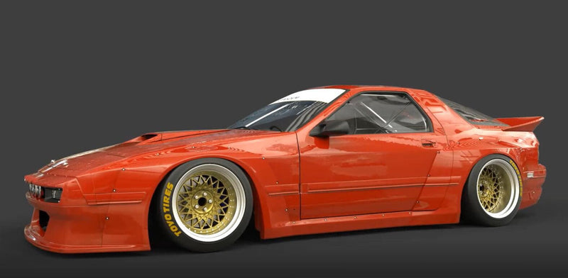 Pandem FC3S RX7 w/o Rear Wing