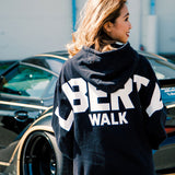 LBWK Shoulder Logo Zip Hoodie Black