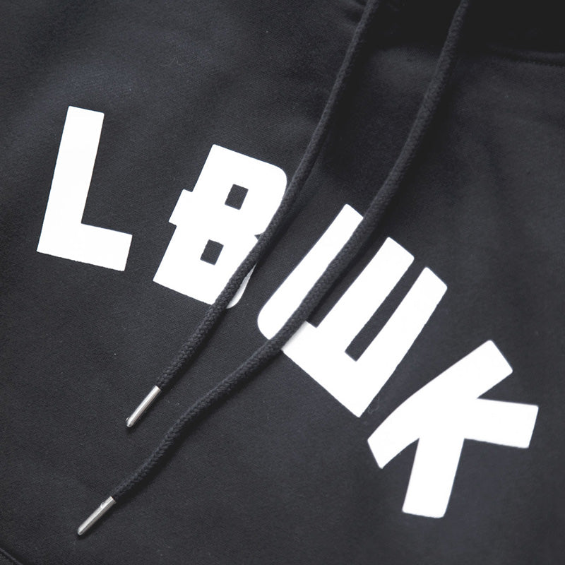 LBWK Round Logo Hoodie Red – LTMOTORWERKS